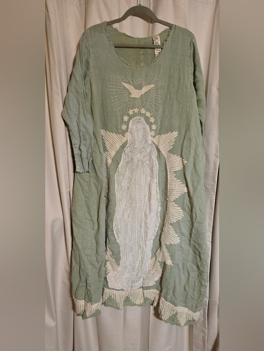 Magnolia Pearl Sage Green Queen Of the Seas Dress